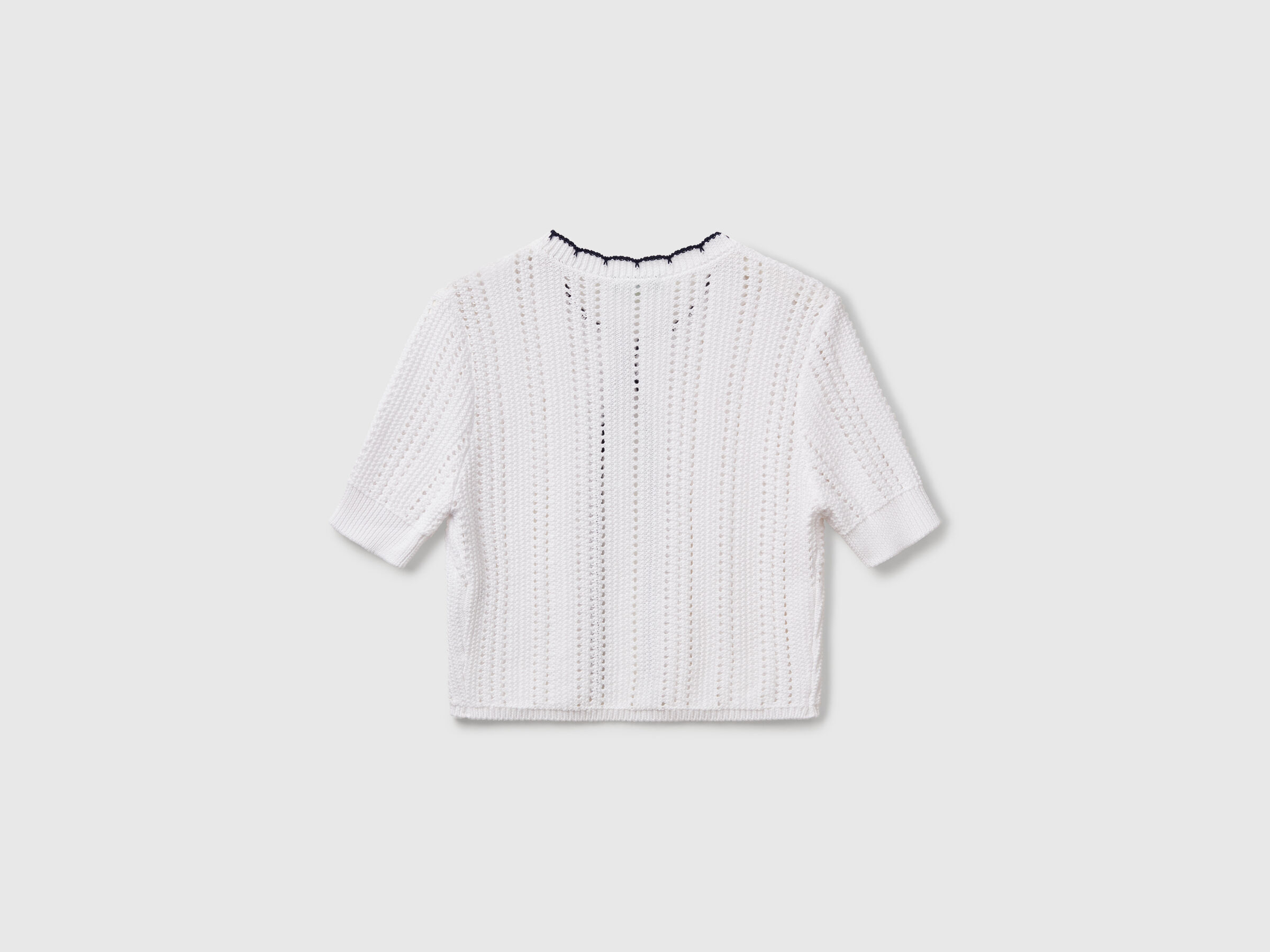BUTTONED SWEATER H/S Femme image number 4