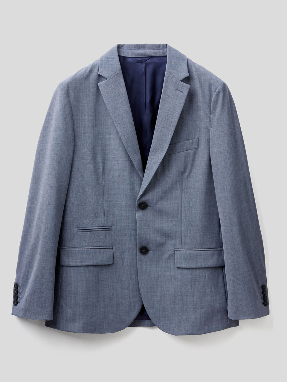 Blazer en laine froide stretch image number null