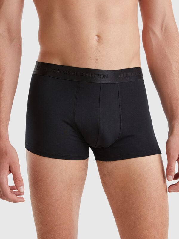 Boxer en mélange de lyocell Homme