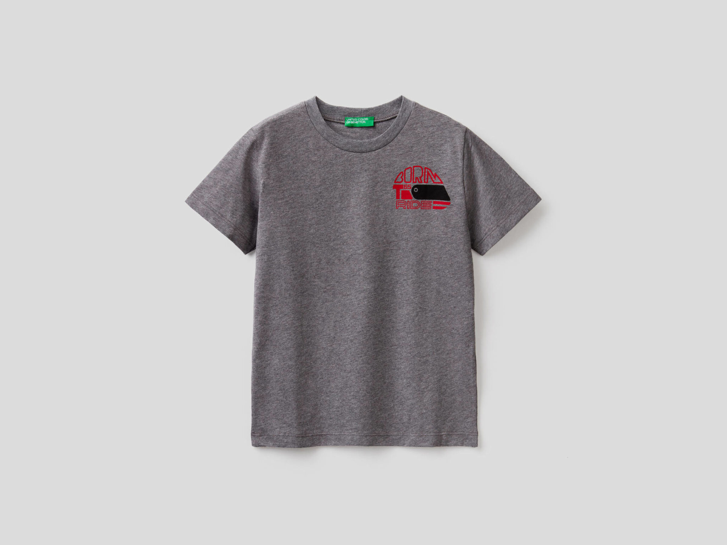 T-Shirt mit kurzen Ärmeln aus Bio-Baumwolle image number null