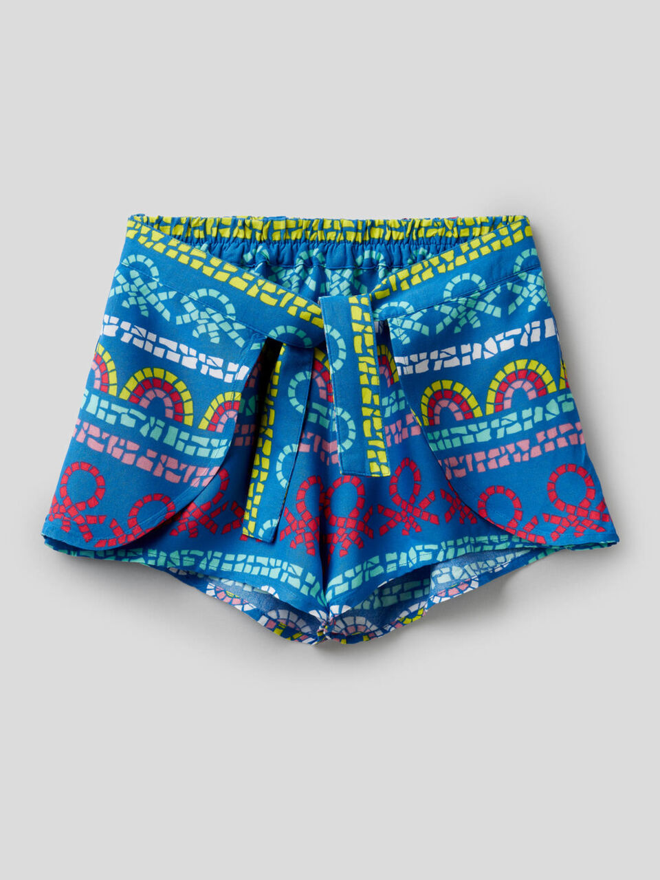Short fluide avec imprimé fantaisie image number 1