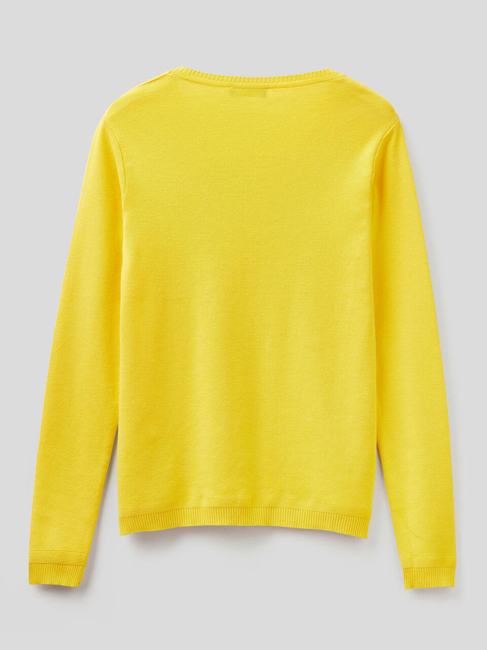 Maglia girocollo in puro cotone image number null