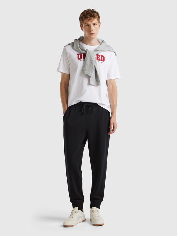 Pantalon de jogging en molleton de coton biologique Homme