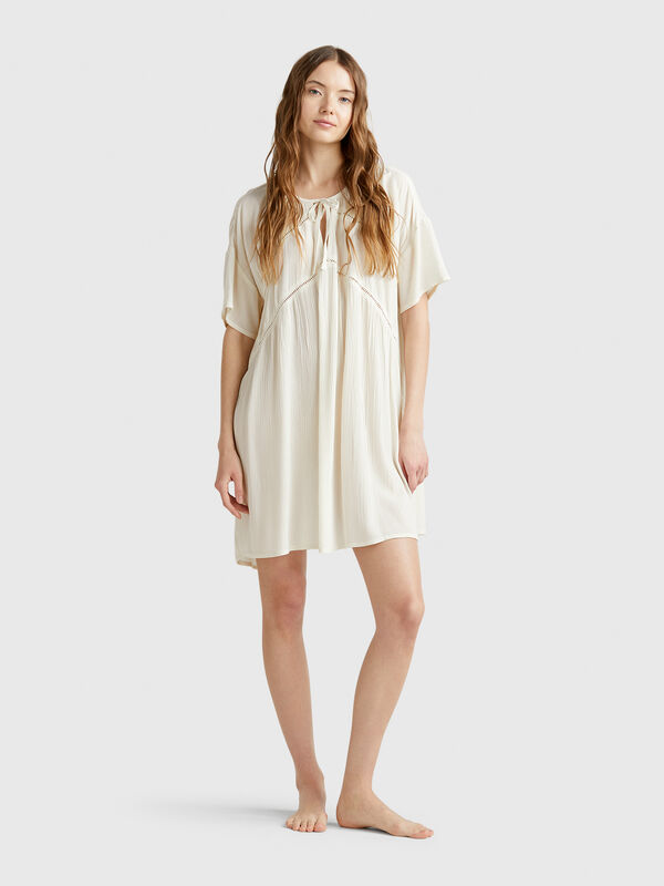 Robe courte ample Femme