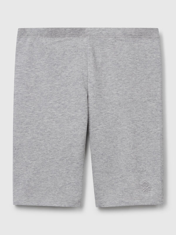 Legging court en coton stretch Filles