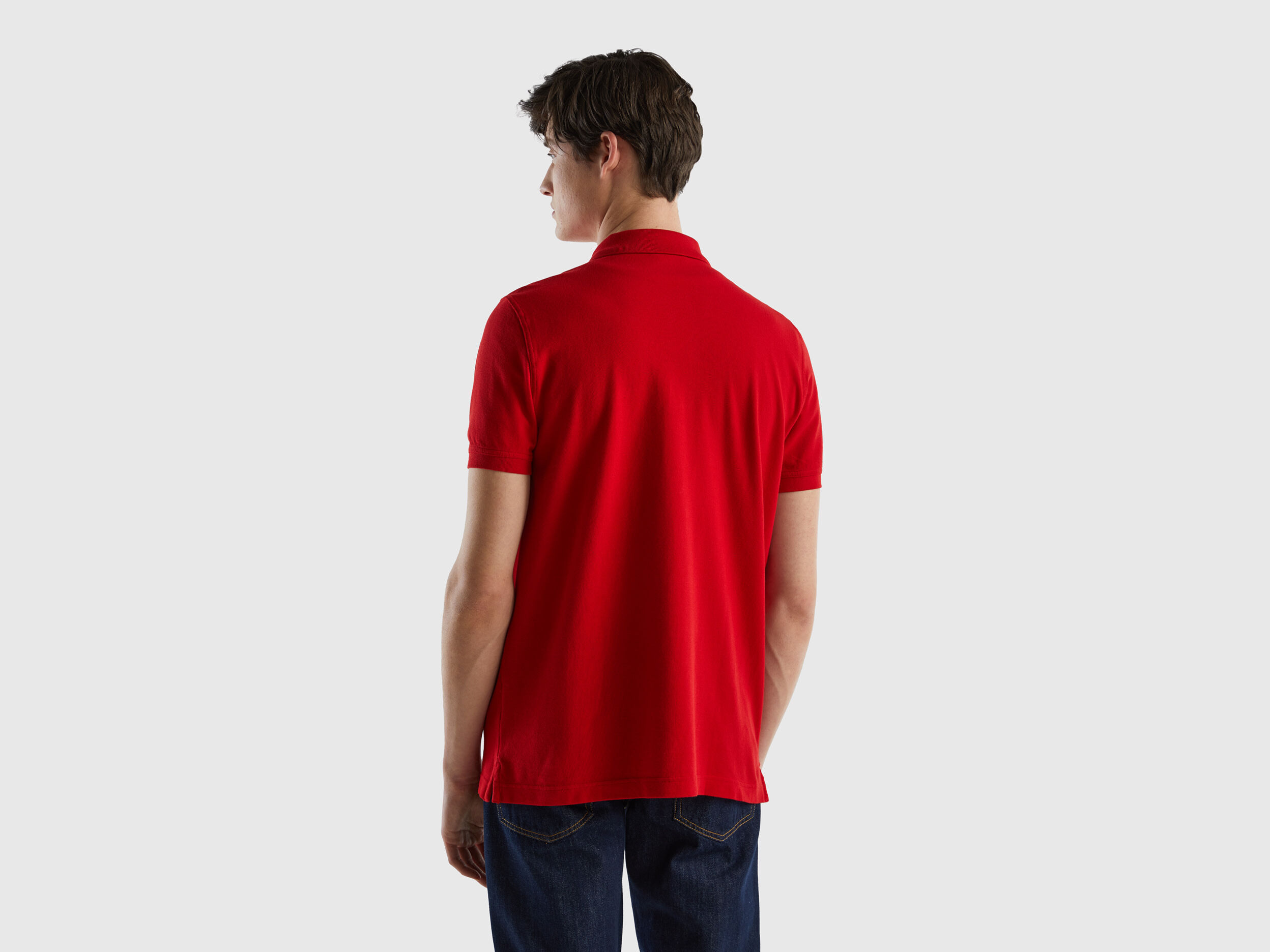 Polo benetton uomo manica corta top