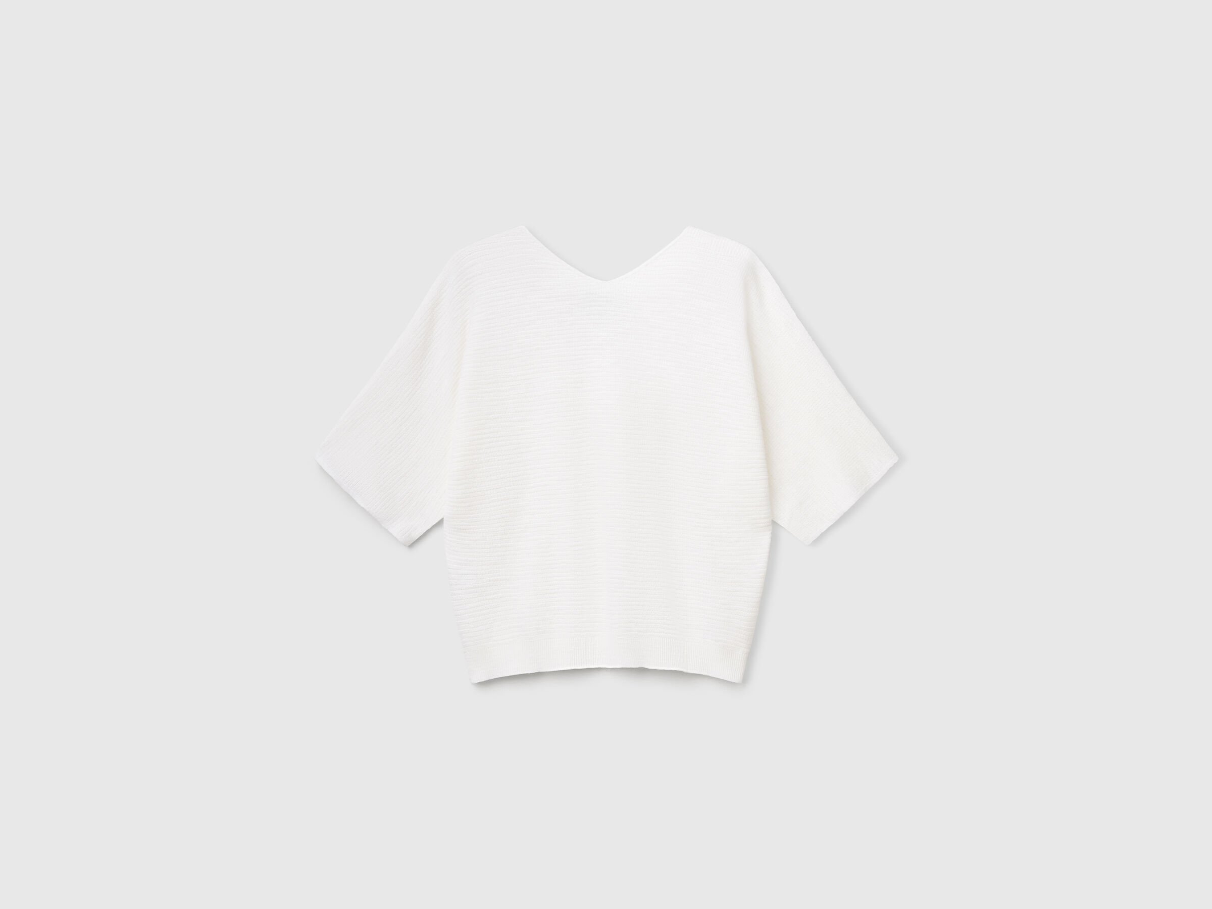 V NECK SWEATER H/S Femme image number 5