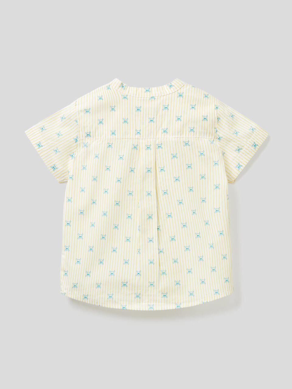 Shirt with skull pattern image number 2