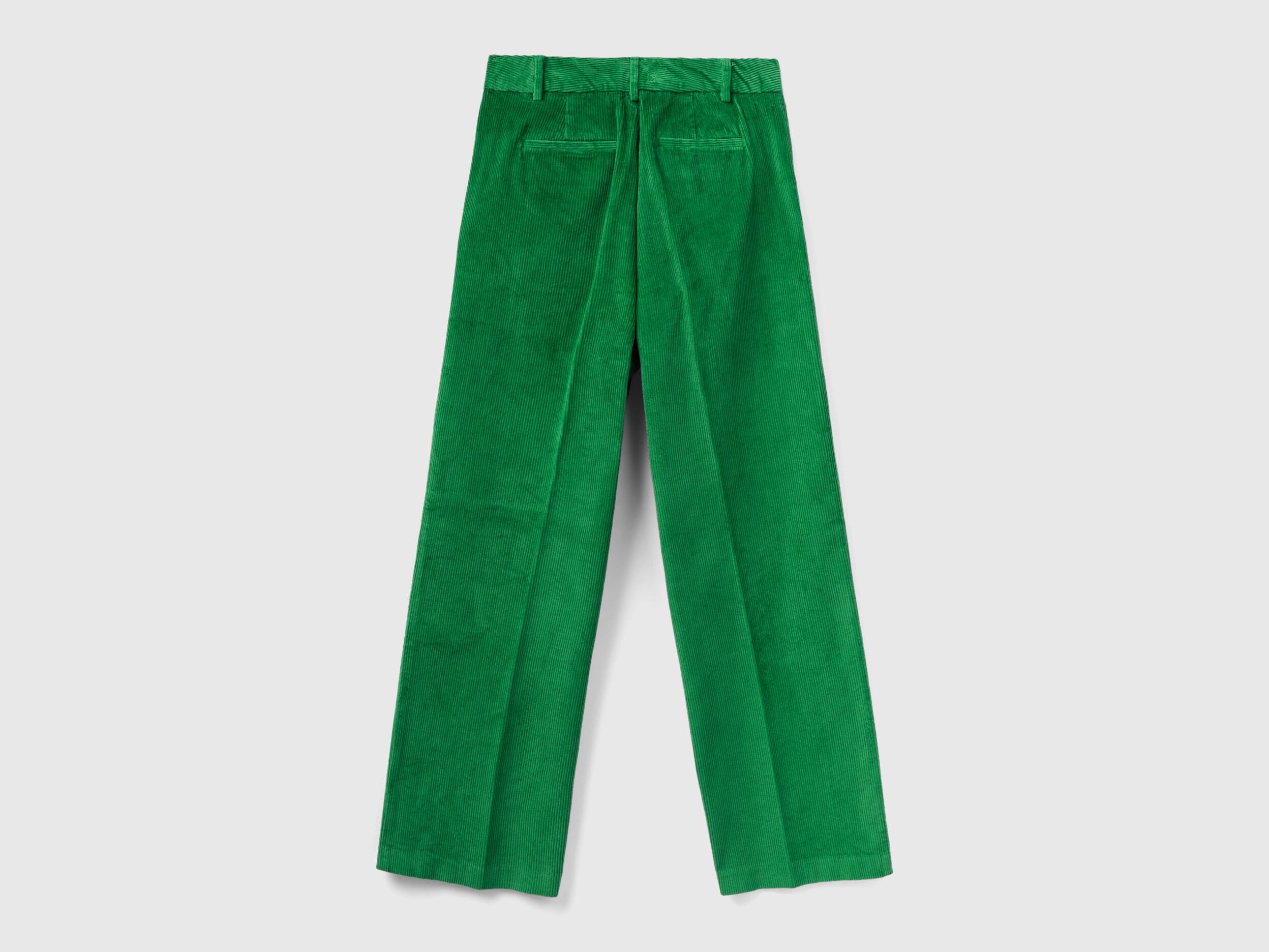 WOMENS NEW FRONTIER GREEN SUEDE TROUSERS PANTS 2 * | eBay