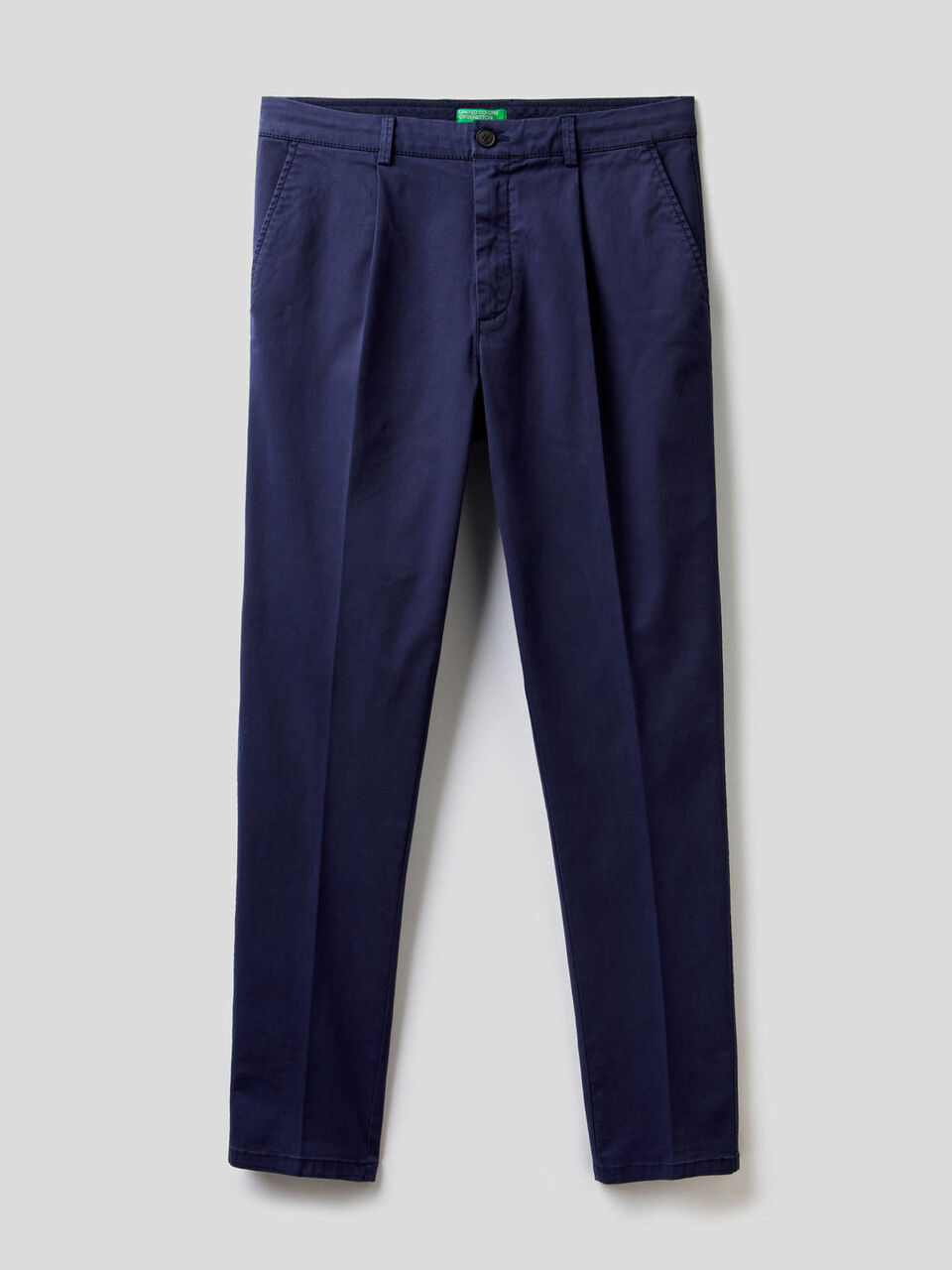 Chino slim fit in cotone stretch image number 1