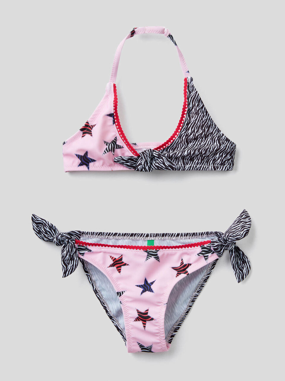 Maillot deux pièces avec motifs image number 1