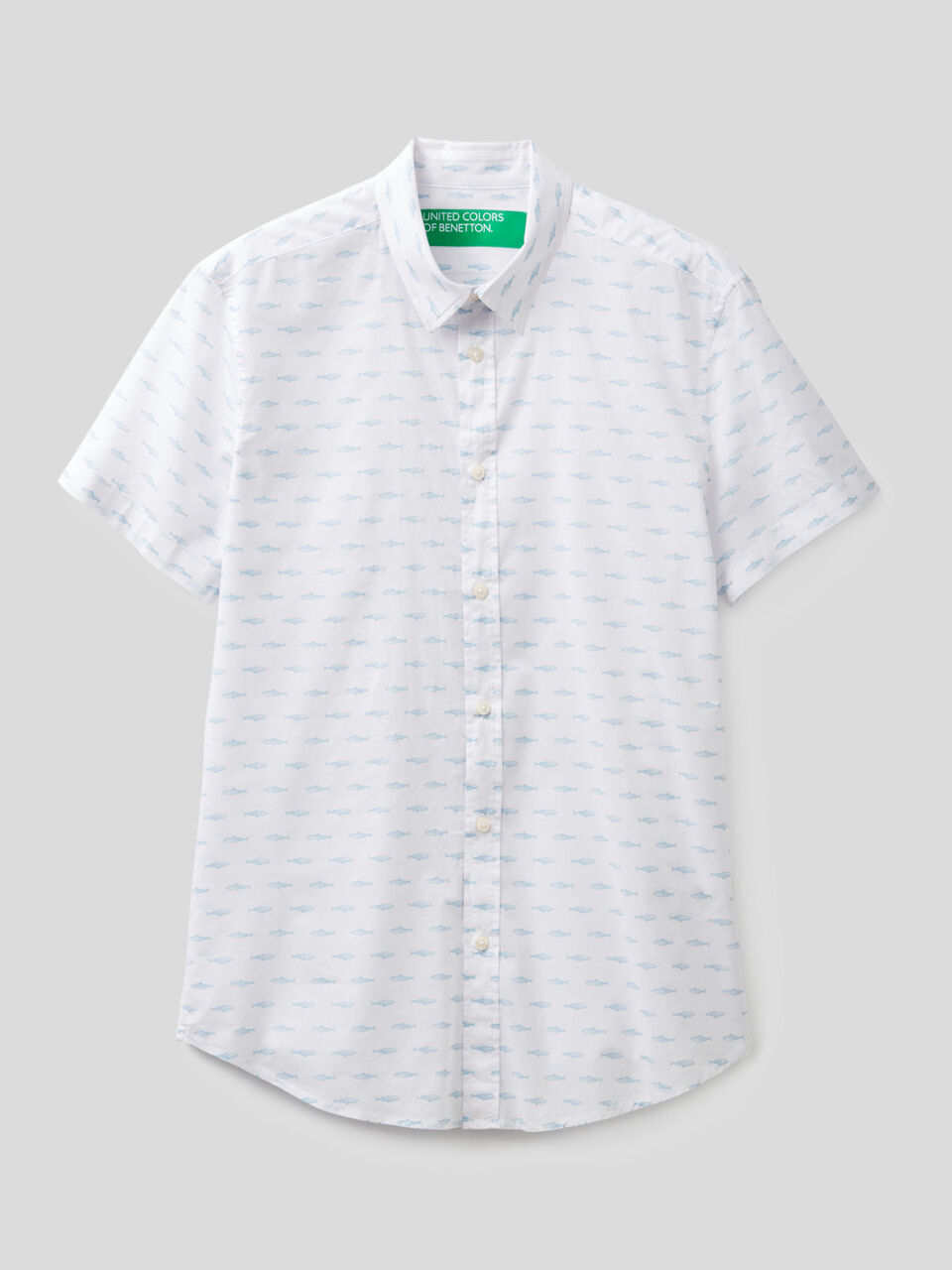Chemise manches courtes coupe slim image number 1