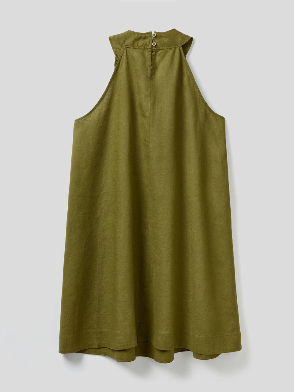 Vestito corto in 100% lino image number 2