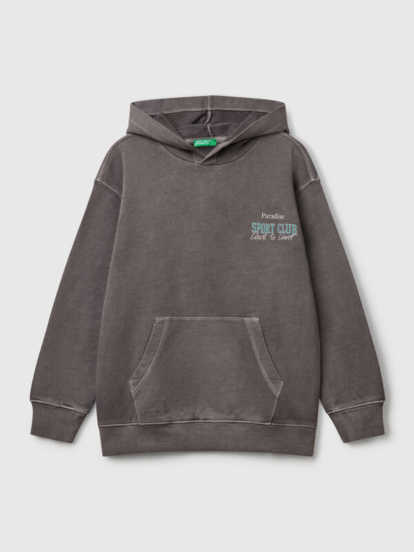 Sweat oversize avec imprimé Garçon