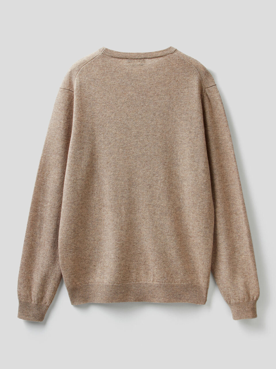 Crew neck sweater in pure virgin wool image number 2