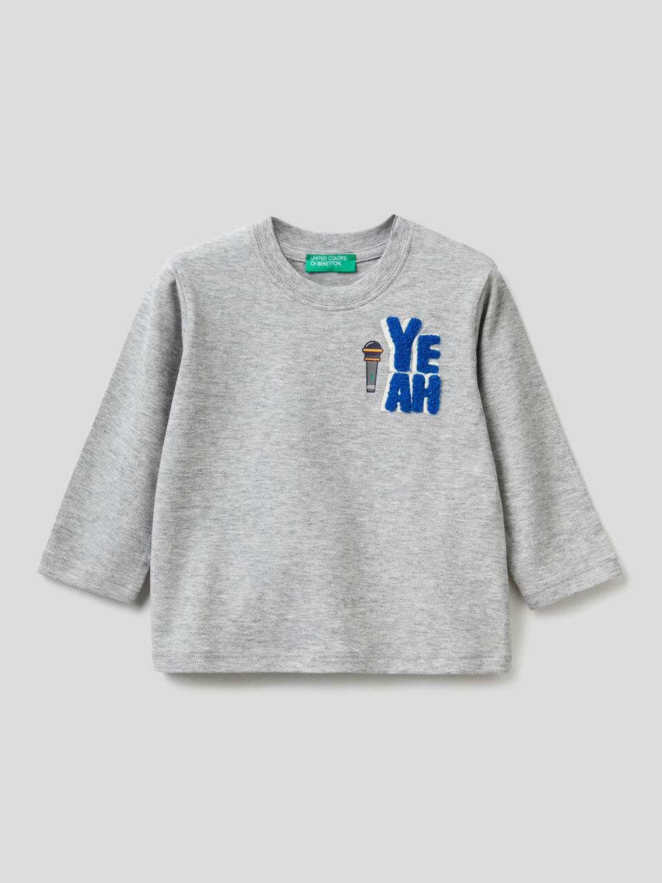 Printed t-shirt in organic cotton image number 1