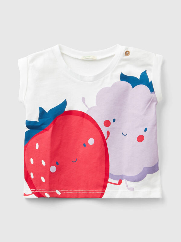 Shirt mit Früchte-Druck Newborn