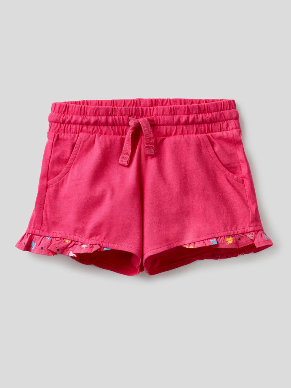 Short 100% coton avec ruches image number 1