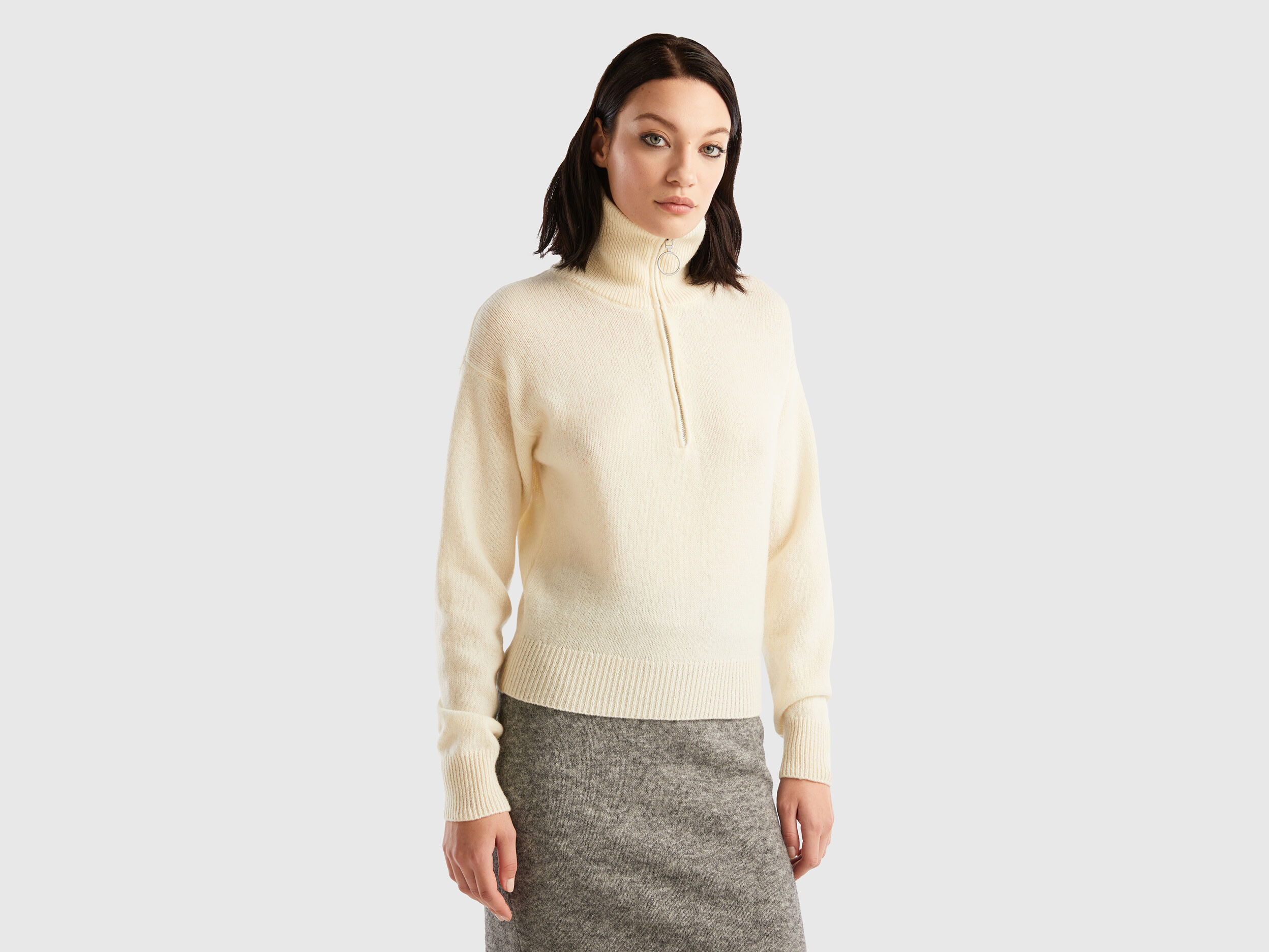 Benetton maglione collo alto store