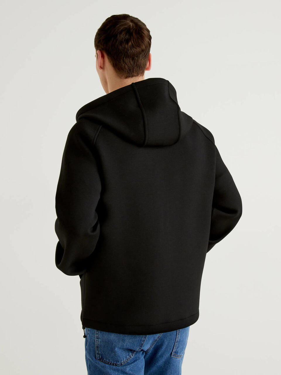 Jacke aus Neopren mit Kapuze Herren image number null