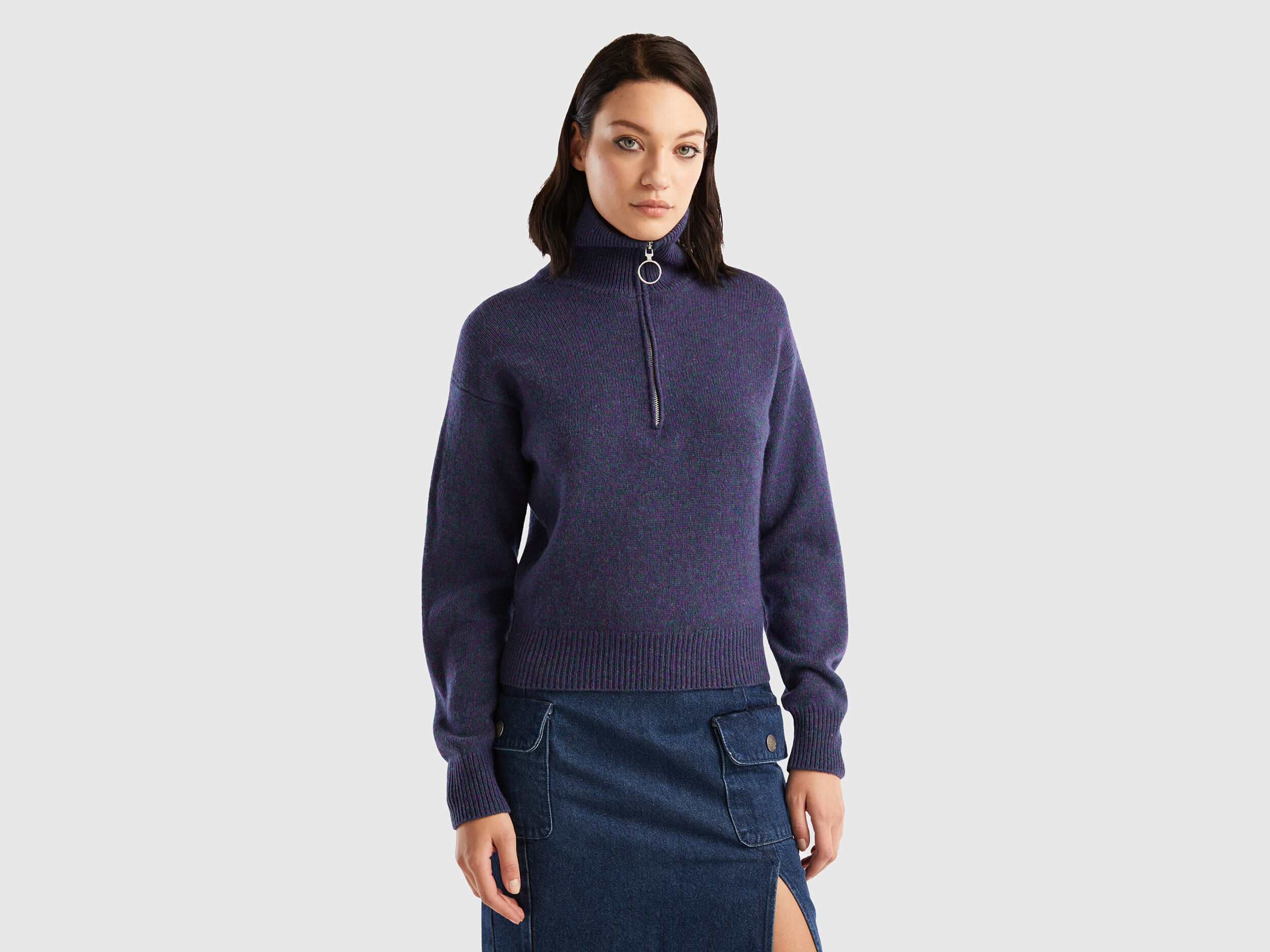 Maglioni di lana benetton hot sale