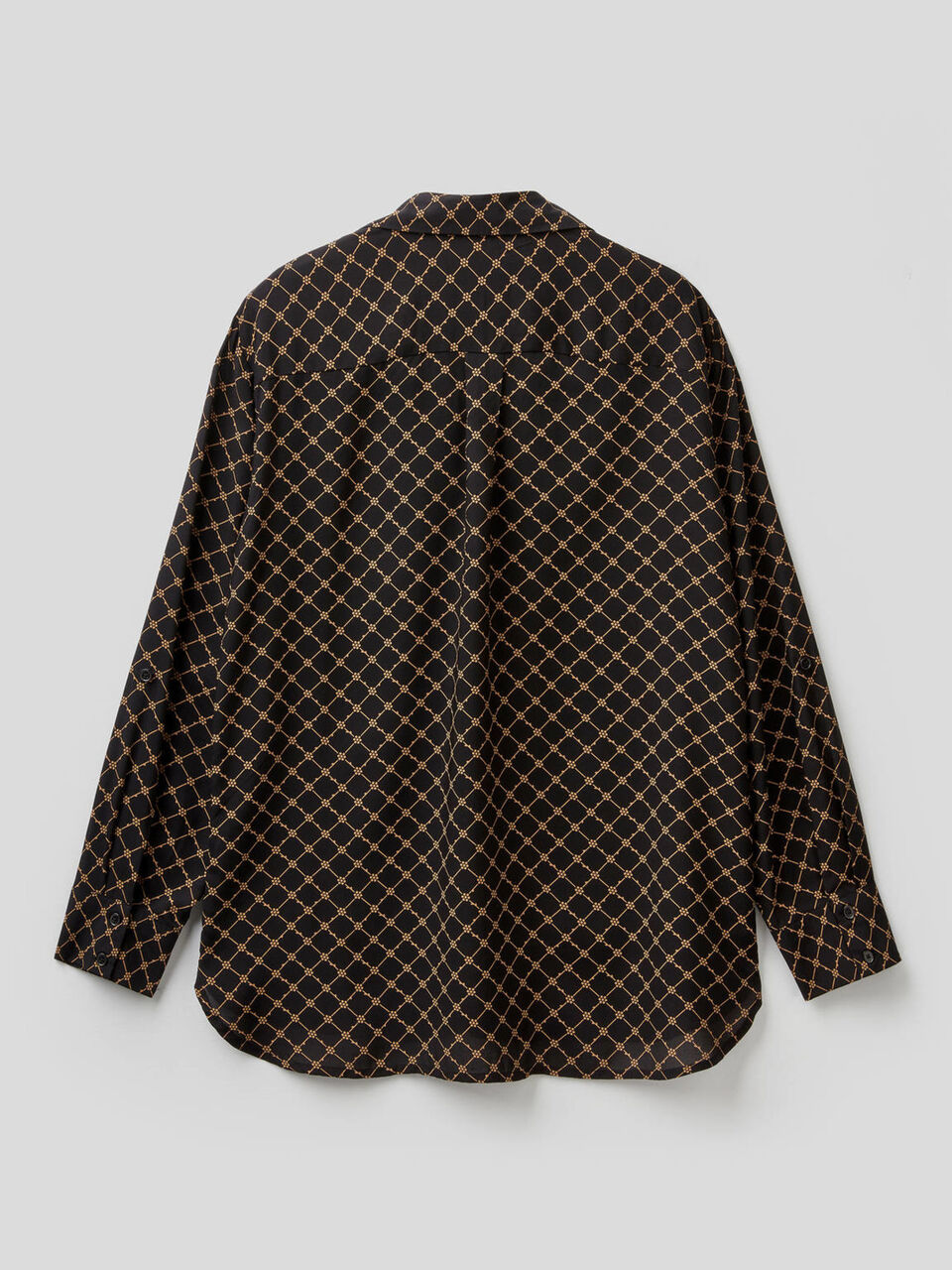Flowy pattern print shirt image number 2