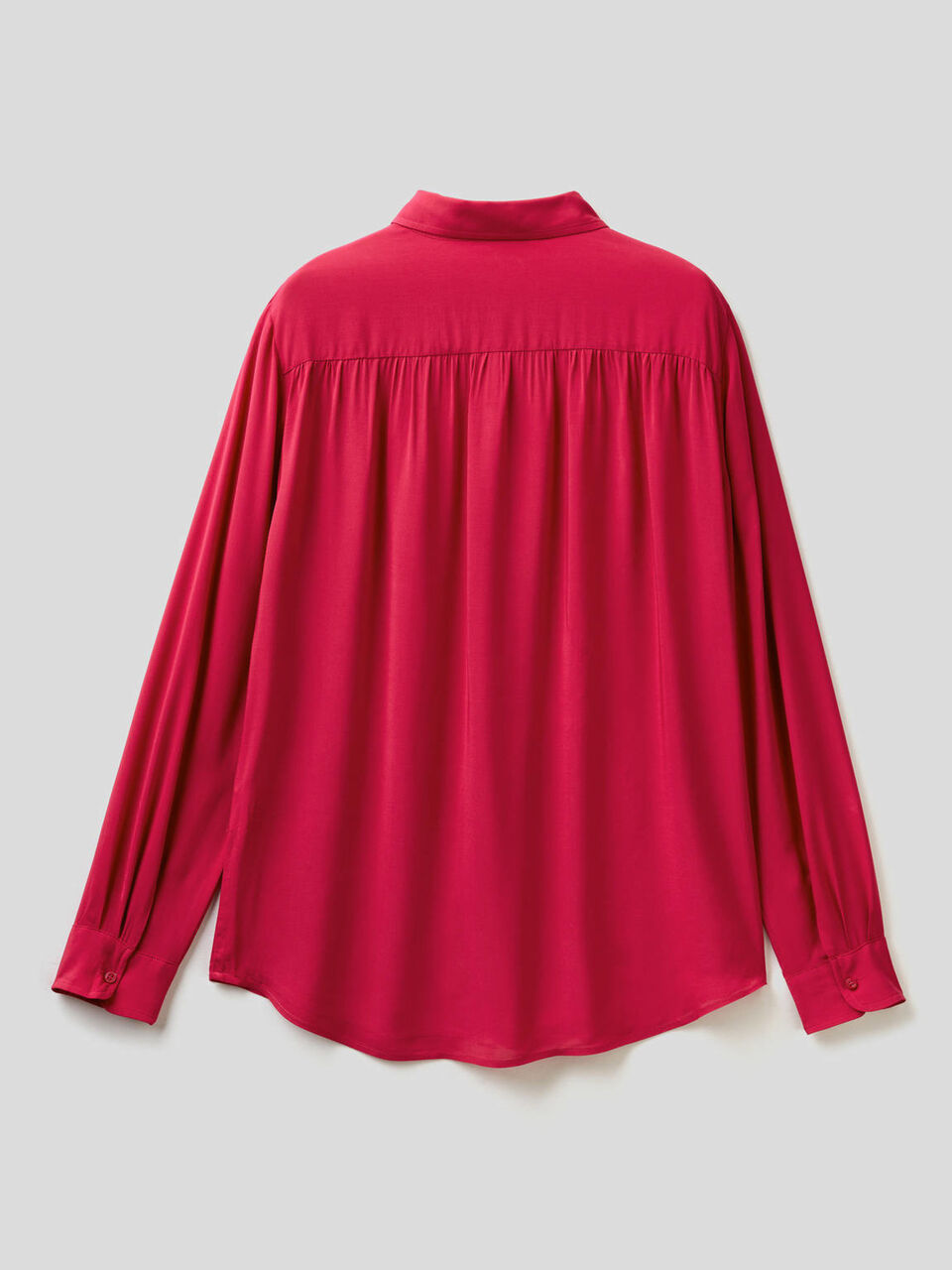 Fließende Bluse mit Raffungen image number 2
