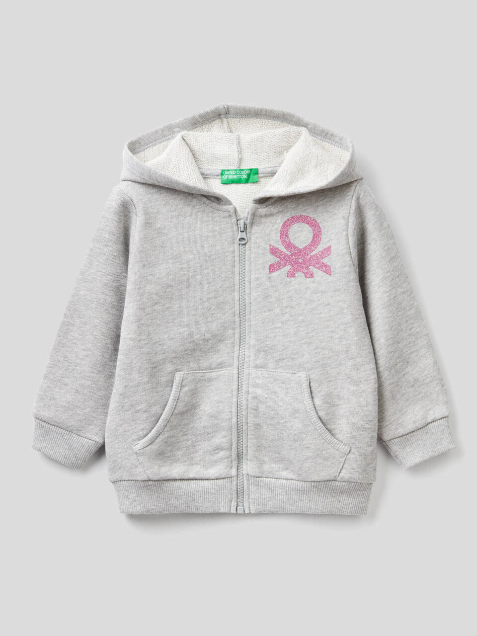 Sweatshirt mit Reißverschluss und Kapuze image number 1