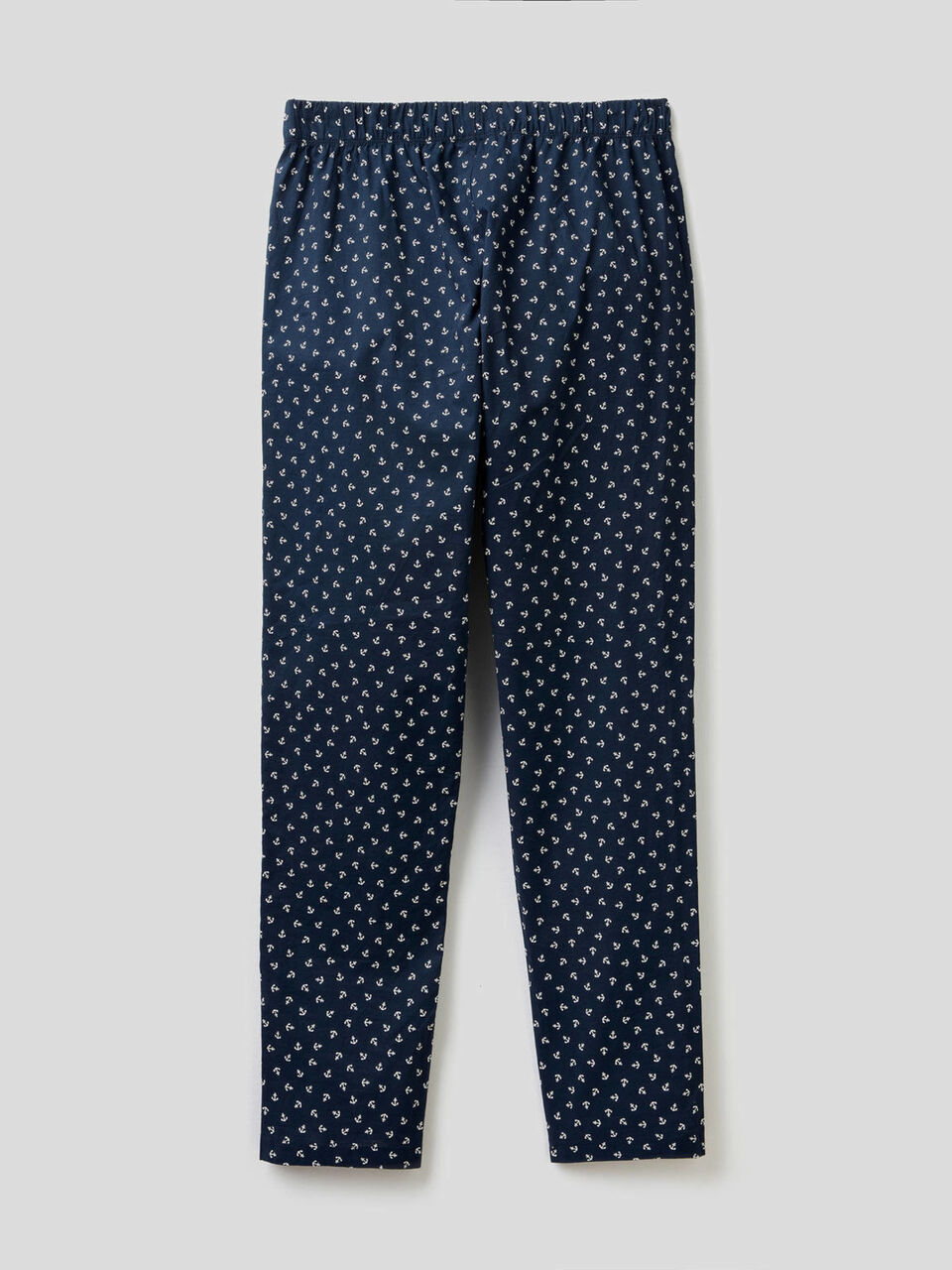 Gemusterte Hose aus reiner Baumwolle image number 2