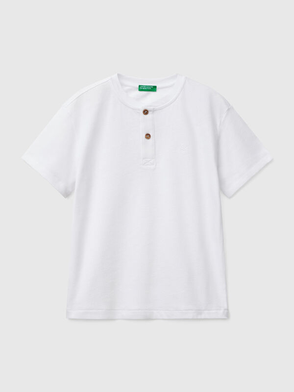 	Maglietta con scollo serafino Bambino