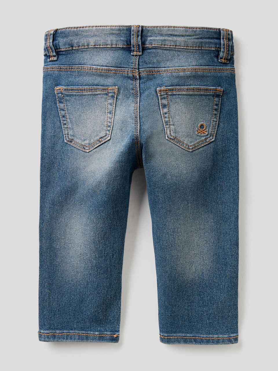 Stretch cotton blend jeans image number 2