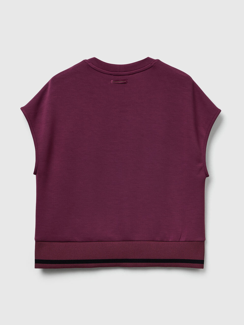 SLEEVELESS SWEATER Femme image number null