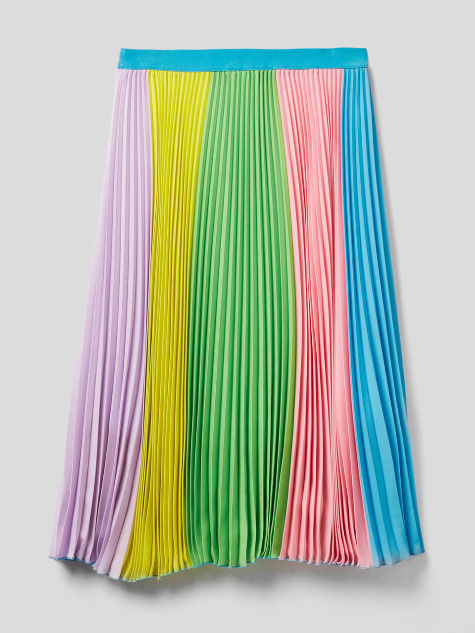 Gonna plissettata multicolor image number 2