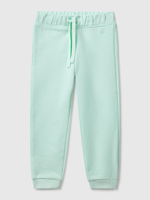 Pantaloni in felpa di cotone bio Bambina