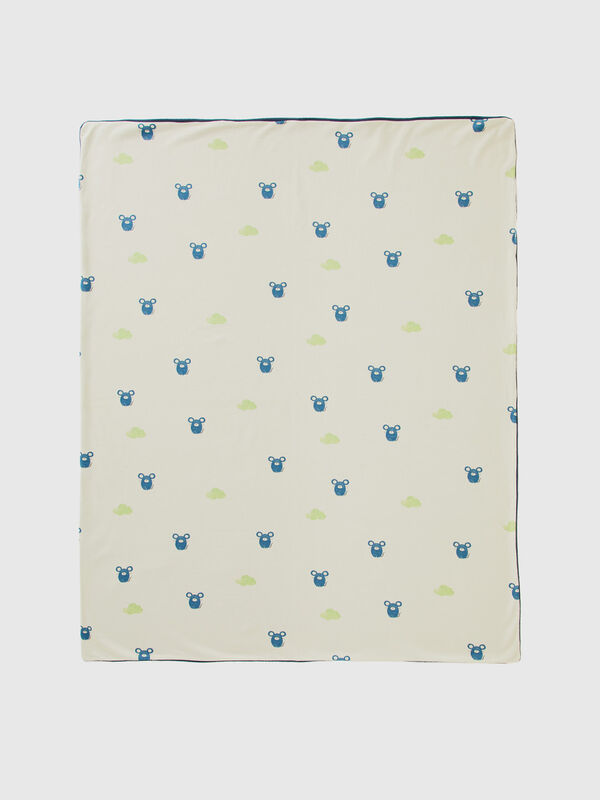 Copertina baby con stampa animaletti Baby