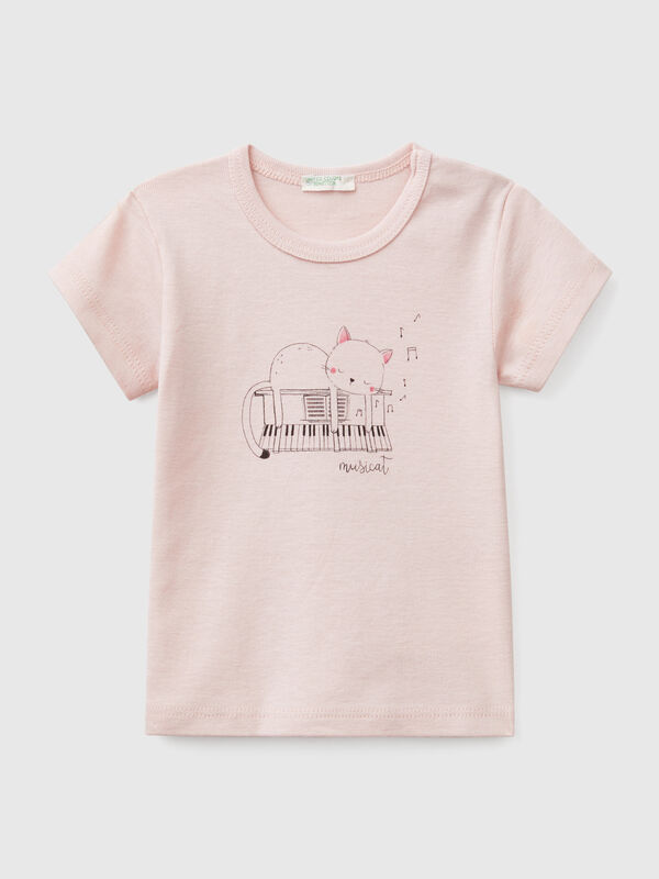 T-shirt manica corta in cotone  Baby