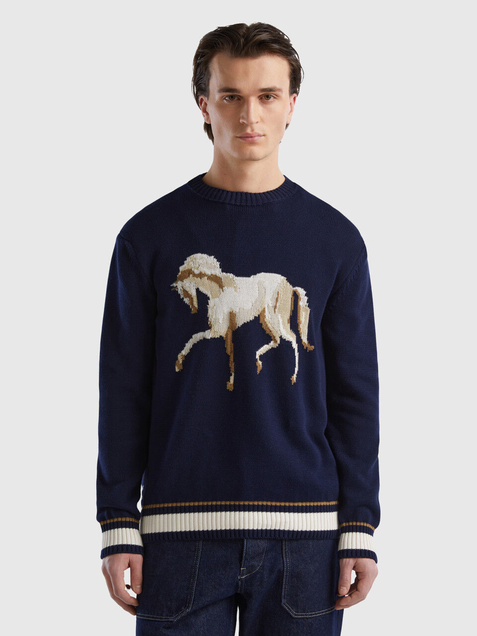 Maglione sales benetton cavallo