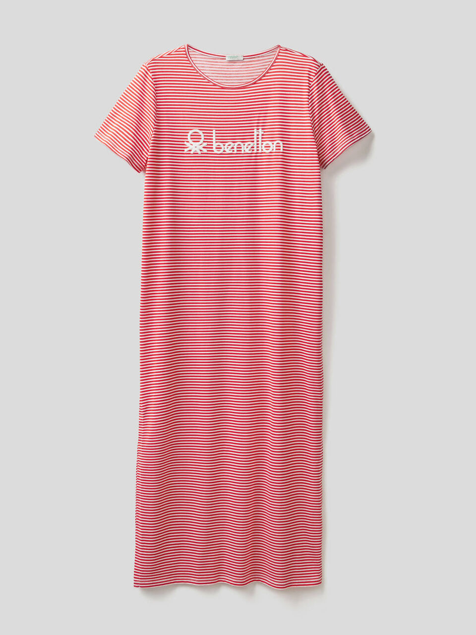 Langes Kleid mit Streifen image number 1