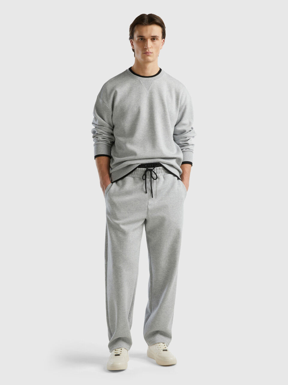 Mens sweatpants sales without drawstring
