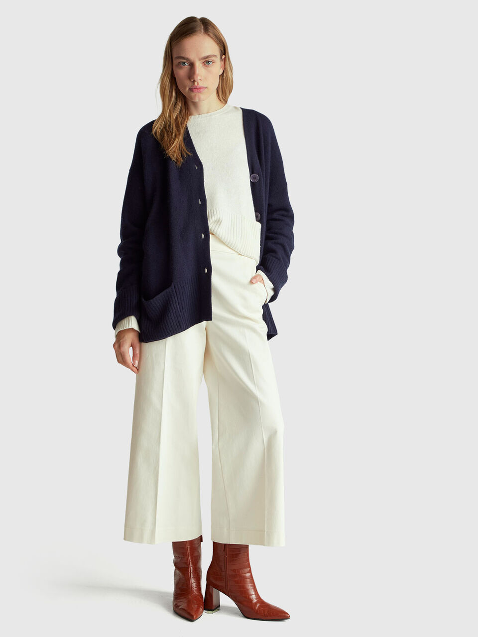 L/S CARDIGAN Femme image number null