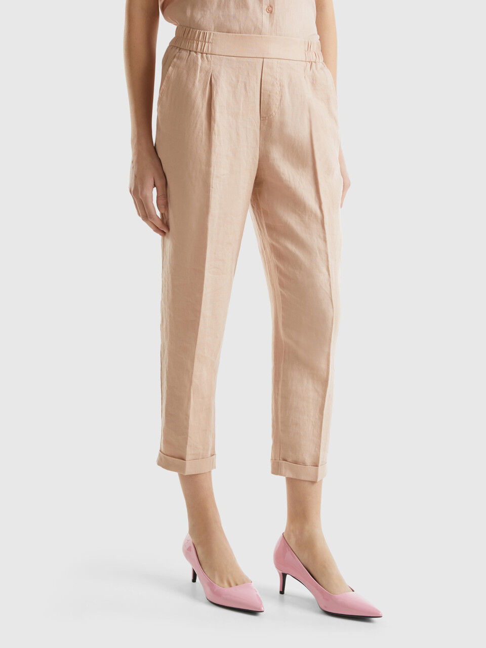 Puro Lino Abbigliamento Donna 2024 Benetton