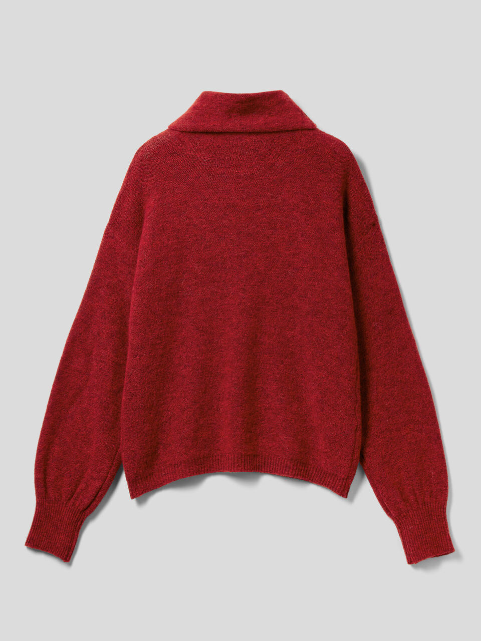 Pull à col montant en mélange de laine image number 2