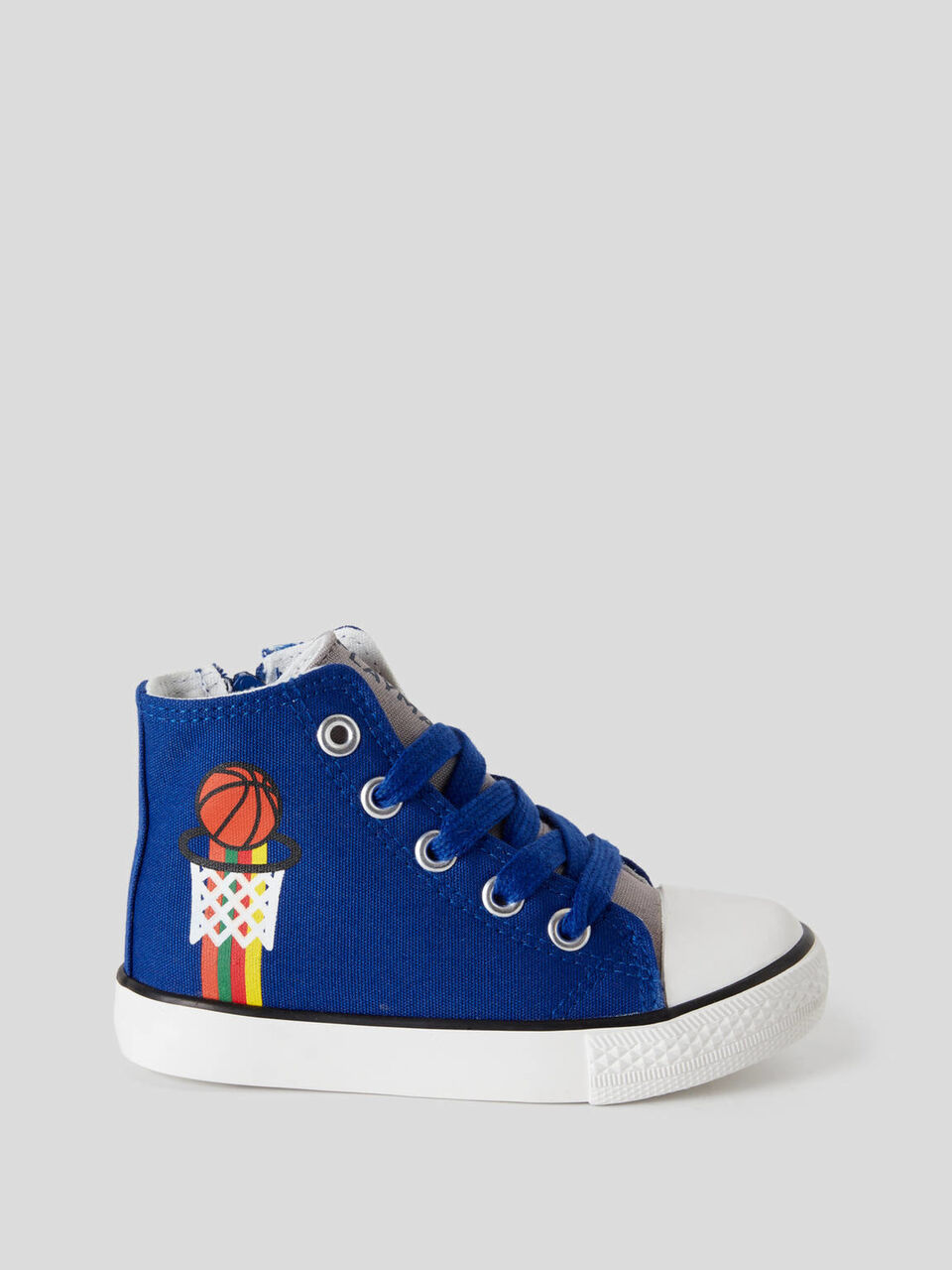Sneakers montantes avec lacets image number 1