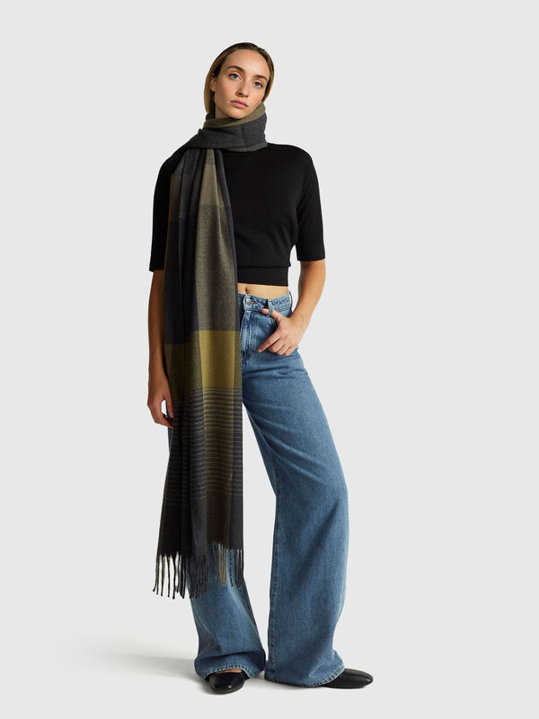 Maglia manica corta in pura lana Merino Donna