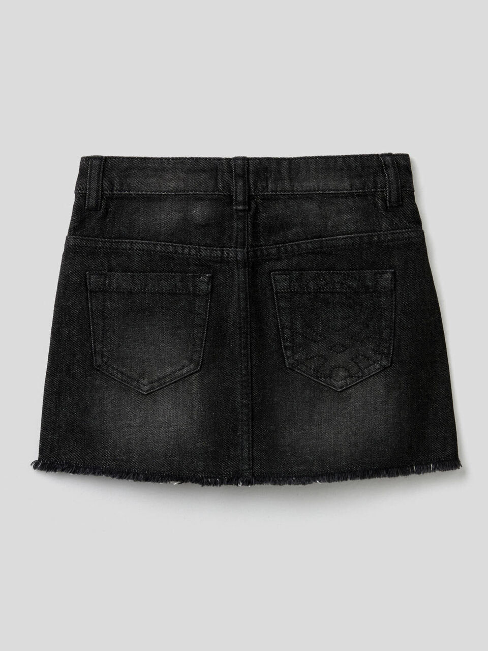 Jeansrock mit Used-Effekt image number 2