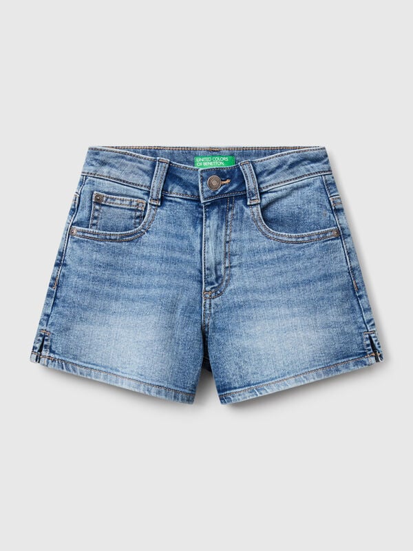 Pantaloni corti in denim  Bambina