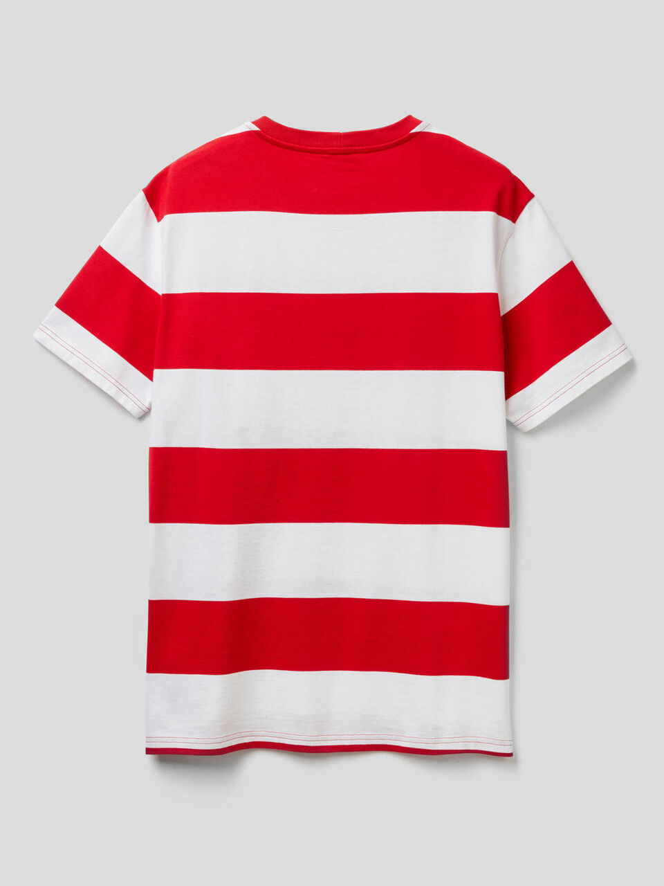 Striped t-shirt in 100% organic cotton image number 2