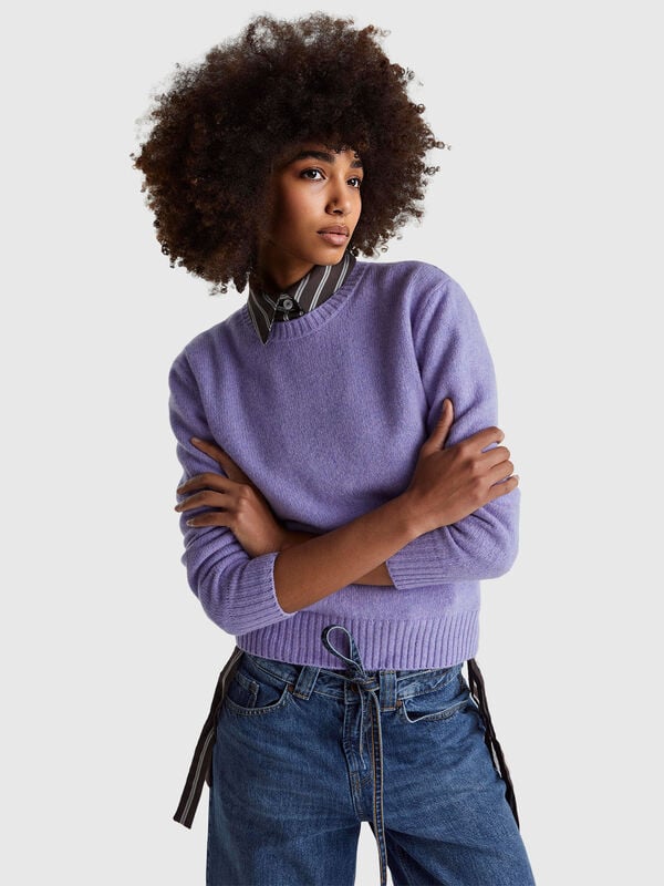 Pull en pure laine Shetland Femme