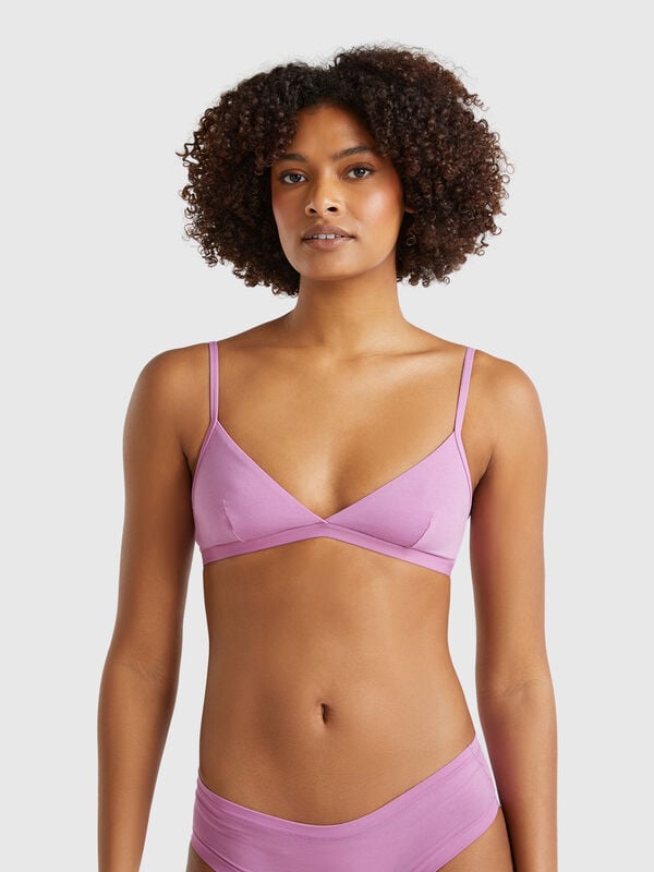 Reggiseno in cotone super stretch Donna