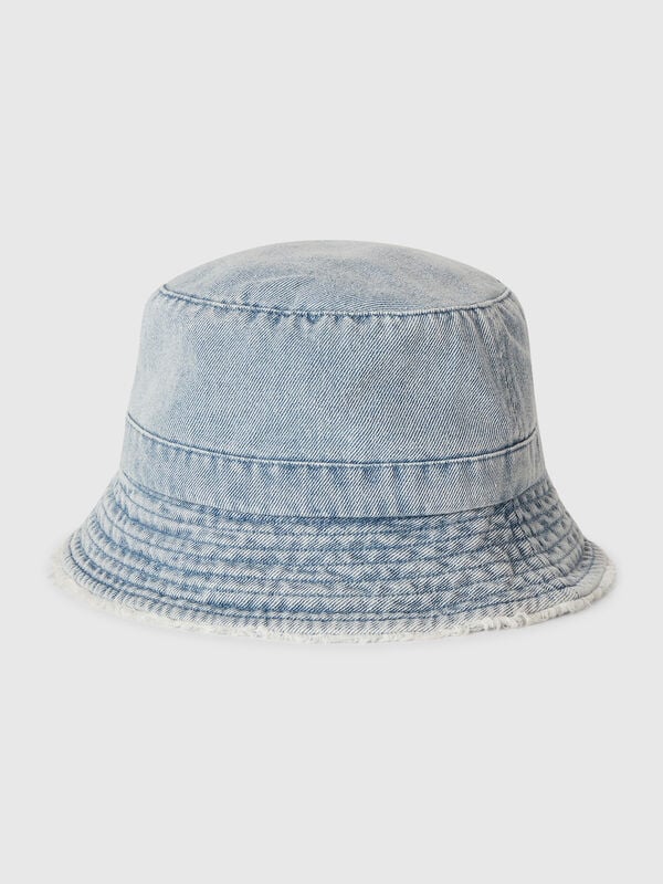Cappello alla pescatora di jeans Bambina